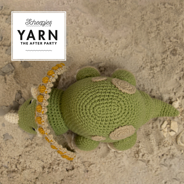 Trico a dino - amigurumi horgolásminta